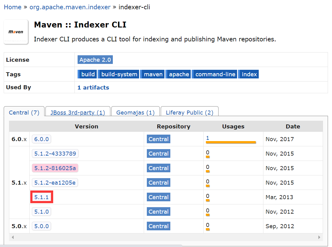 选择 Indexer CLI 版本